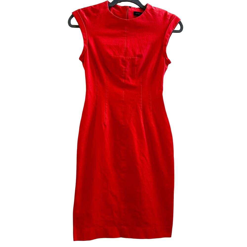 Banana Republic Hot Pink Sheath Dress Size 0 Barbiecore Event